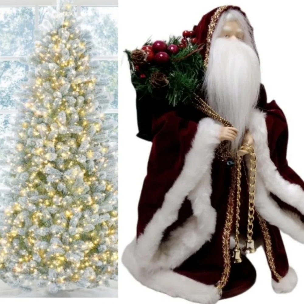 Hand Crafted santa old